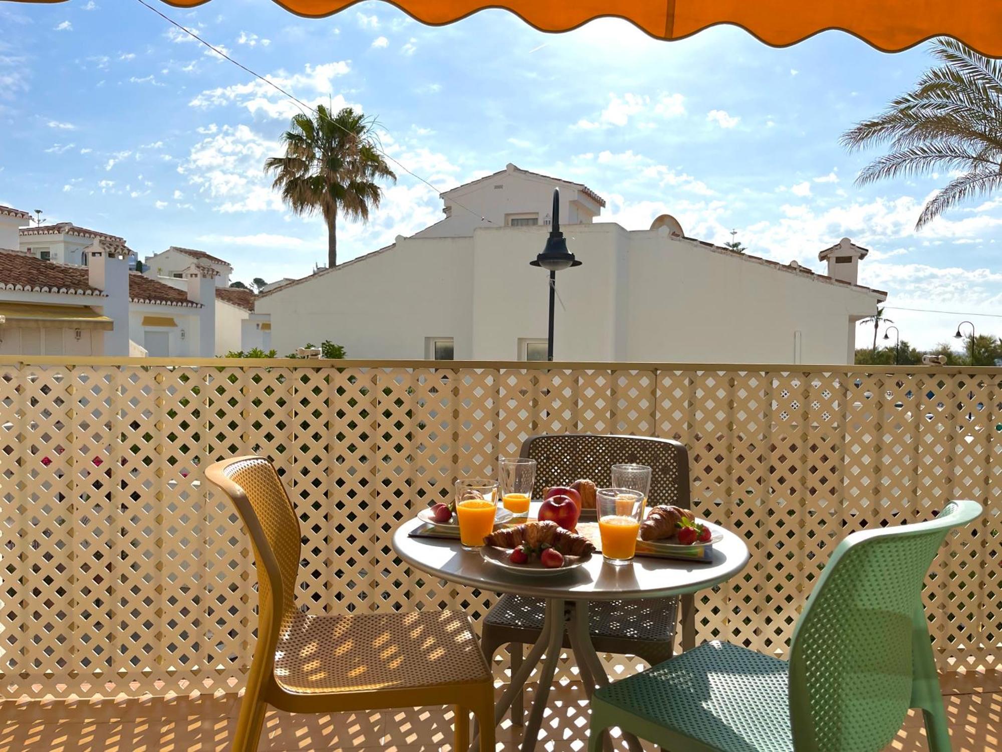 Calabella 1 Pirate View, Frontline Beach La Cala De Mijas, Wi-Fi Eksteriør billede